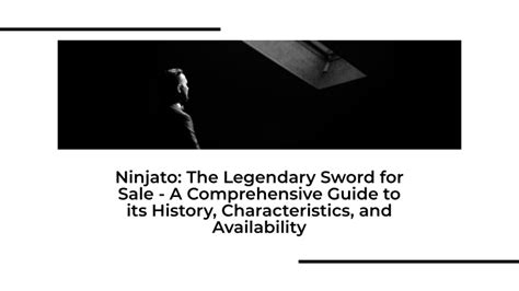 ninjkol|The Ninjato: Explore The History, Design, And Techniques.